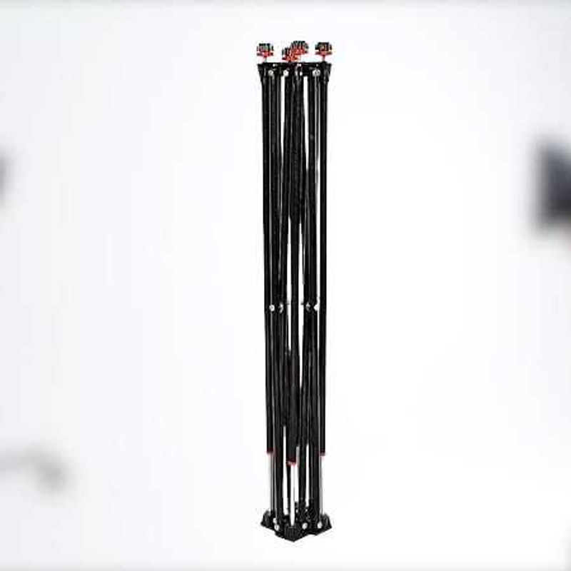 Hyper Carrom Board Stand Adjustable Hydraulic Rust Corrosion Free-For All Size 24 cm Carrom Board(Black)