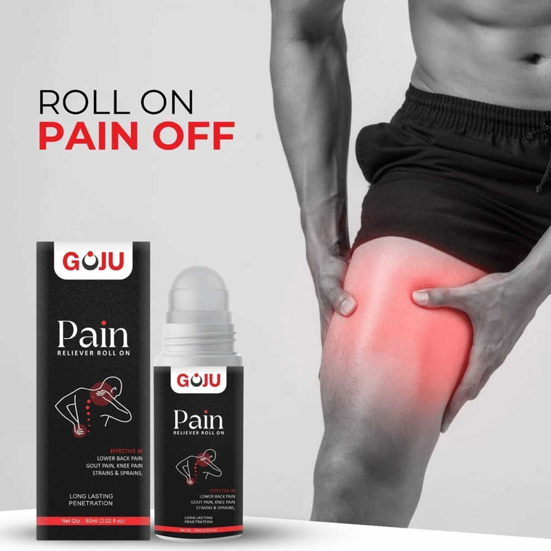 GOJU Soothing Pain Relief Roll-On for Stiff Muscles and Sore Joints Balm(60 ml)
