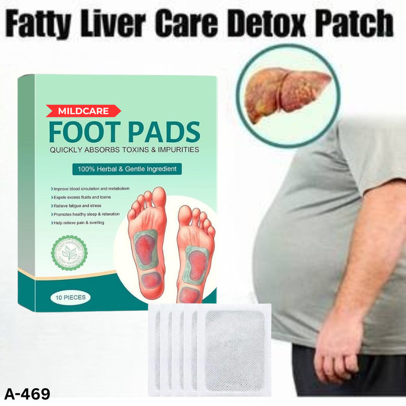 ERVY Foot Pads Detox Weight Loss Ginger Foot Pads Weight Loss Easy Peel And Use Plaster & Patch(10 Patches)