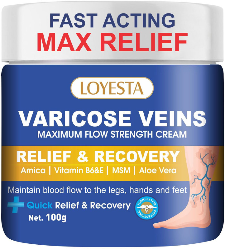 Loyesta Varicose Veins Relief Compression Stockings for Leg Pain Support Therapy Cream Cream(100 g)