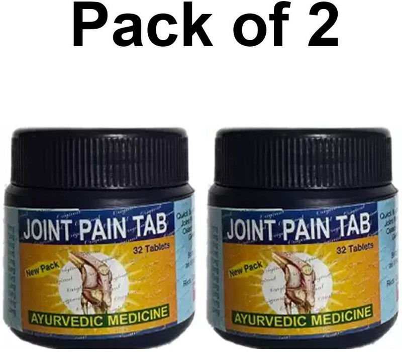 Vrukie Ayurvedic Joint Pain Relief Tab (pack of 2) Tablets(2 x 32 Units)
