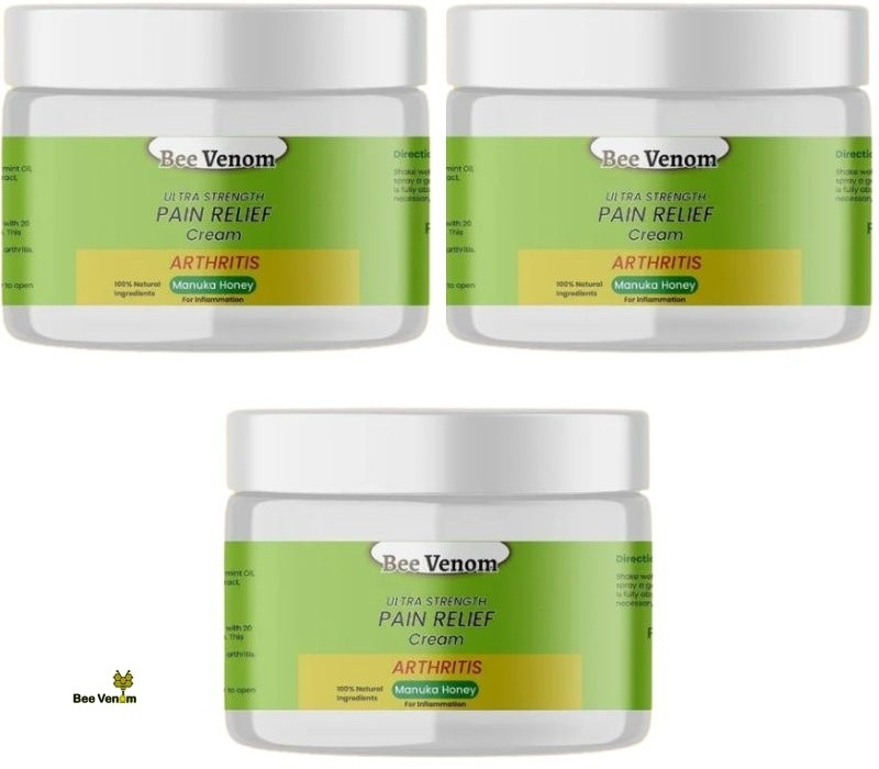 Bee Venom Pain Cream Bone and Joint Cream Actual pain relief OG Cream(3 x 50 ml)