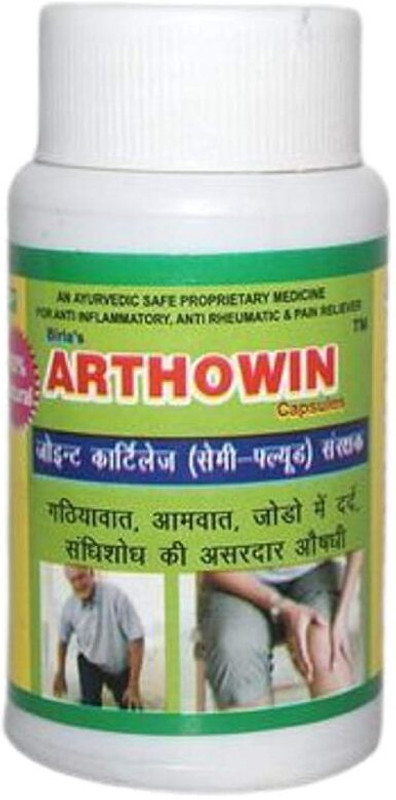 arthowin 60 Capsules, for Joints & Body Pain Relief, For Unisex-By Birla Pharmaceuticals Capsules(1 Units)