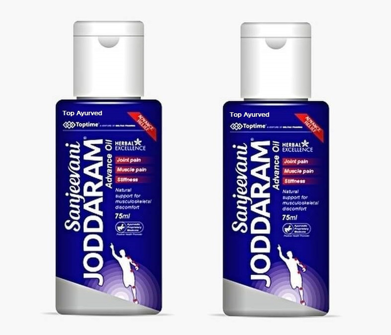 Top Ayurved Toptime Deltas Joddaram joint pain relief Oil 75ml (Pack of 2) Liquid(2 x 75 g)