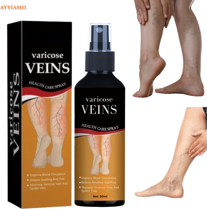 AYYIASHI Veins Spray For Improved Circulation And Wellness Liquid(50 ml)