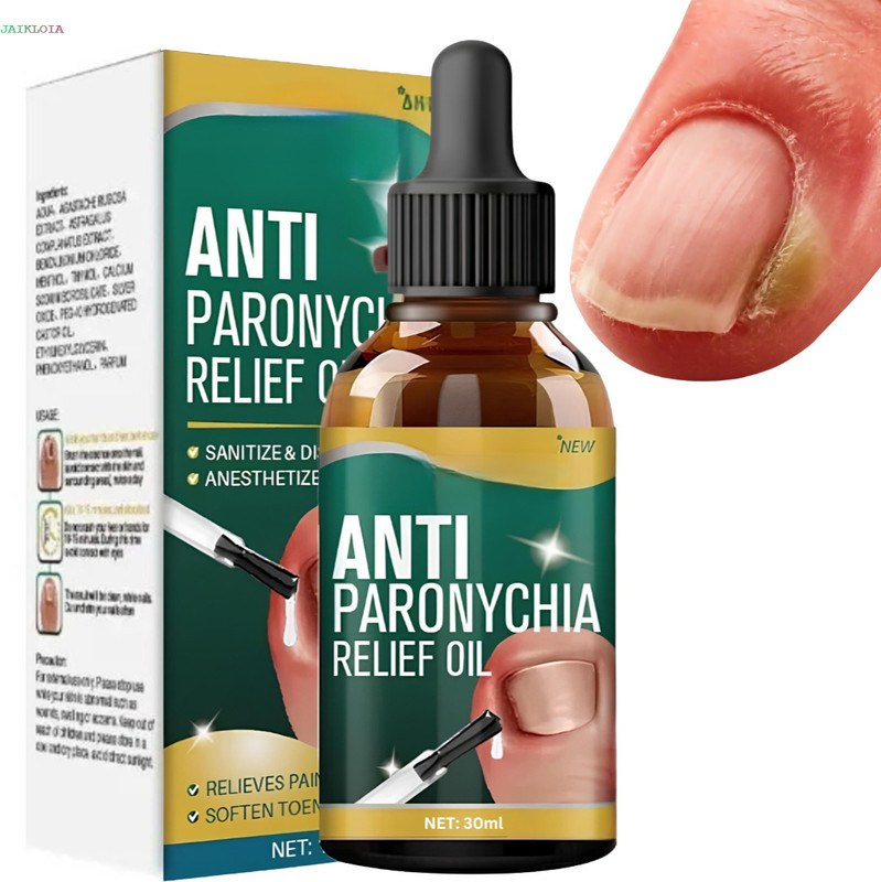 JAIKLOIA Anti Fungal Paronychia Relief Oil Improves Nail Flexibility Liquid(30 ml)