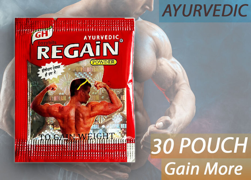 Vrukie Regain powder For Muscle Gain/Weight Gainers/Mass Gainers Powder(30 x 1 Units)