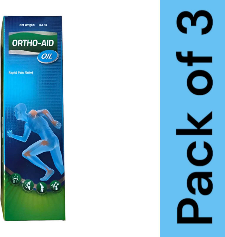 DOOMSDAY ortho aid pain relief oil Liquid(3 x 50 ml)