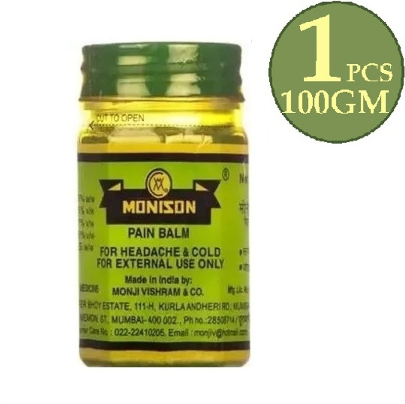 Monison PAIN BALM FOR HEADACHE COLD & JOINT PAIN Balm(100 g)