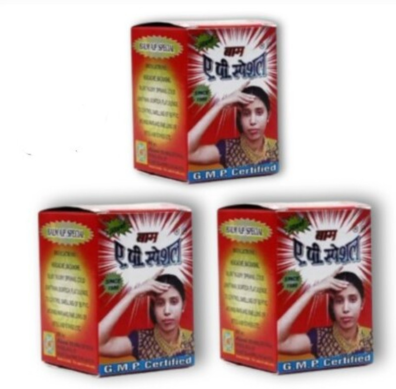 getgal Adarsh A.P Special Balm For Instant Pain Relief Balm(3 x 4 g)