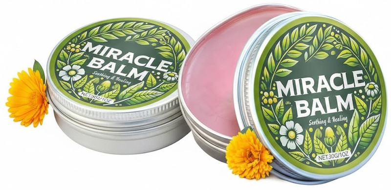VOBI Miracle Balm Herbal Healing Ointment Skin Balm for Dryness Natural Herbs Balm(2 x 30 g)