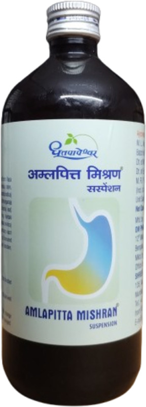 DHOOTAPAPESHWAR Dhootpapeshwar Amlapitta Mishran 450ml Liquid(450 ml)