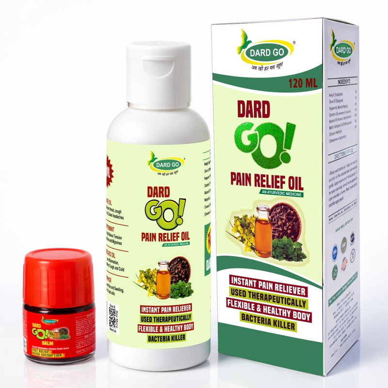 DARDGO Pain Relief Oil for Joint, Leg & Body | Ayurvedic Formula | Strong Ortho Massage Liquid(100 ml)
