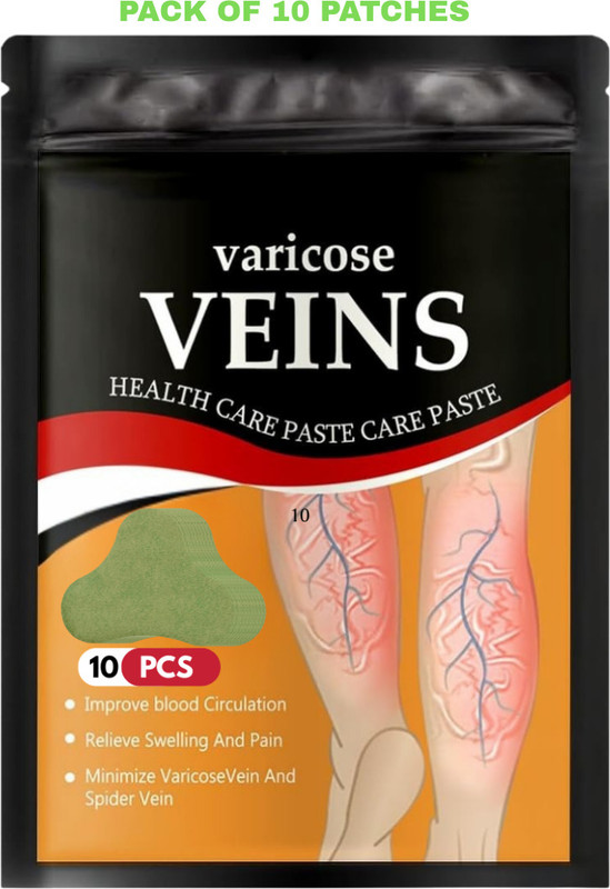 AYYIASHI Anti-Swelling Vericose Vein Patches for Women and Men Plaster & Patch(10 Patches)