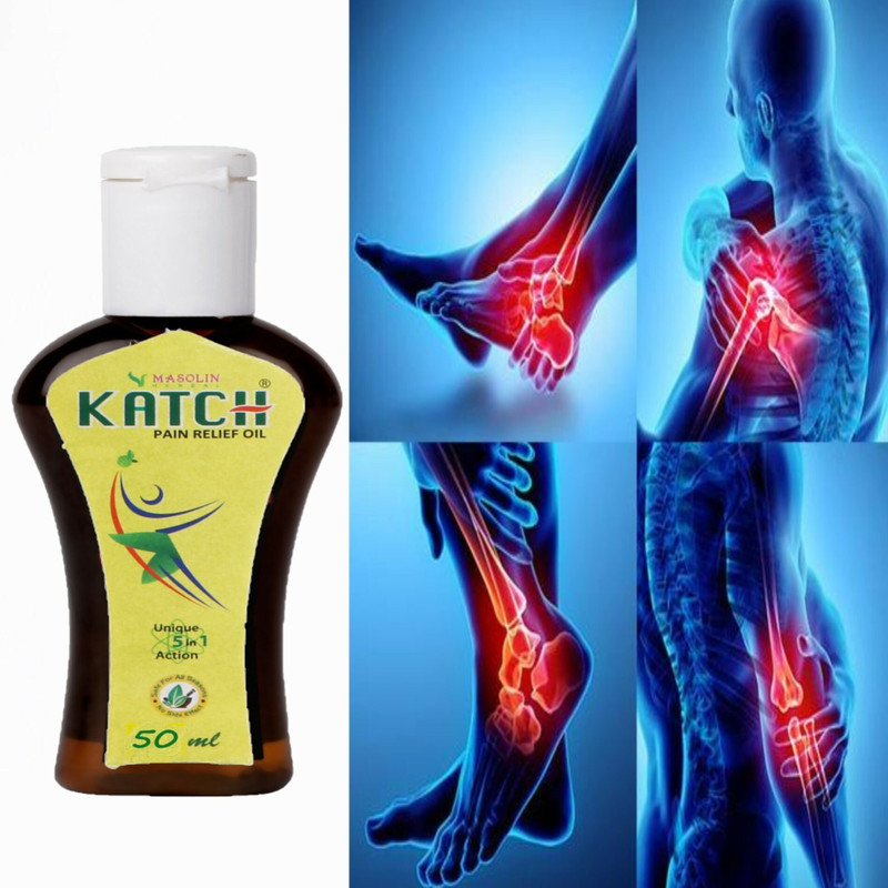 masolin KATCH AYURVEDIC JOINT PAIN RELEIF MASSAGE OIL - 50ML Liquid(50 ml)
