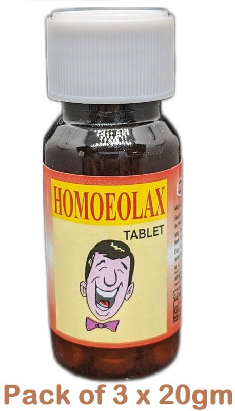 Homopathic Nikir Homoeolax Tablet For Constipation Tablets(3 x 20 g)