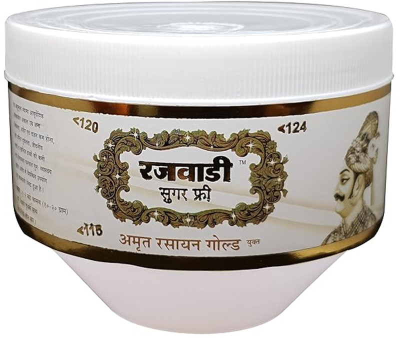 Unjha Rajwadiprash Gold 400g Sugar Free (SAFE & SECURE FOR DIABETIC) Liquid(400 g)