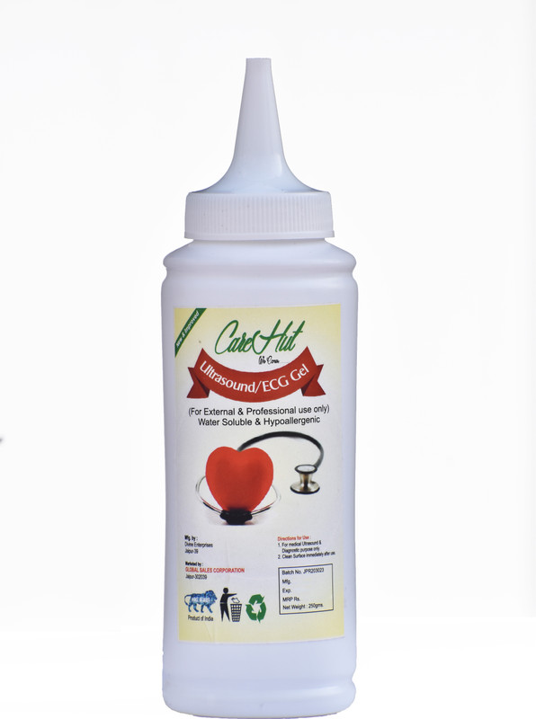 CareHut Ultrasound gel for therapeutic use / ECG Gel for Electrocardiography & Physiotherapy Ultrasound Machine 250 ML Gel(250 ml)