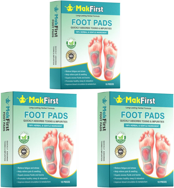 MAKFIRST Foot Pads weight loss Plaster & Patch(30 x 1 Patches)
