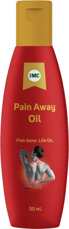 IMC Pain Away Oil | Helps In Muscular Pain, Joint Pain & Backache | Instant Relief Liquid(50 ml)