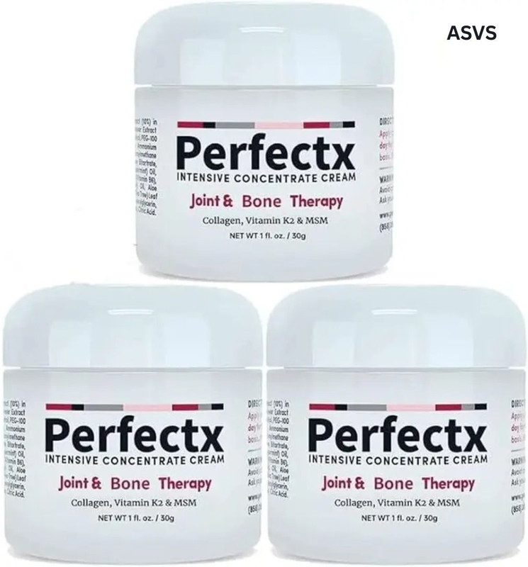 ASVS Perfectx Joint & Bone Therapy Cream intensive Joint & Bone Pain Relief Cream(3 x 16.67 g)