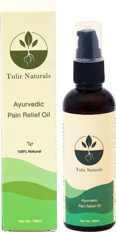 Tulir Naturals 100% Natural Ayurvedic Pain Relief Oil, Fast Knee & Joint Comfort Liquid(100 ml)