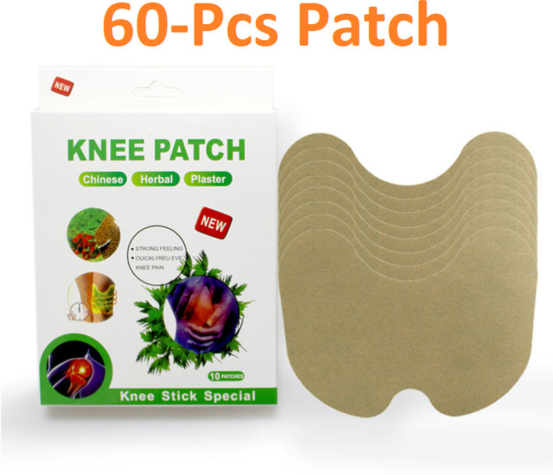 HEZKRT 100% Safe & Natural Knee Pain Relief Products | Instant Relief Plaster & Patch(6 x 10 Units)