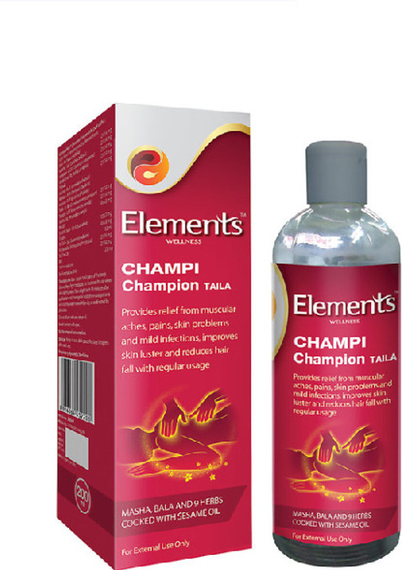 Element Elements Champi Oil - 200ml | Champion taila for Hair & Full Body Massage Liquid(200 ml)