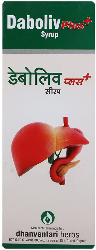 DHANVANTARI Dabolive Plus Syrup 450ml Liquid(450 Units)