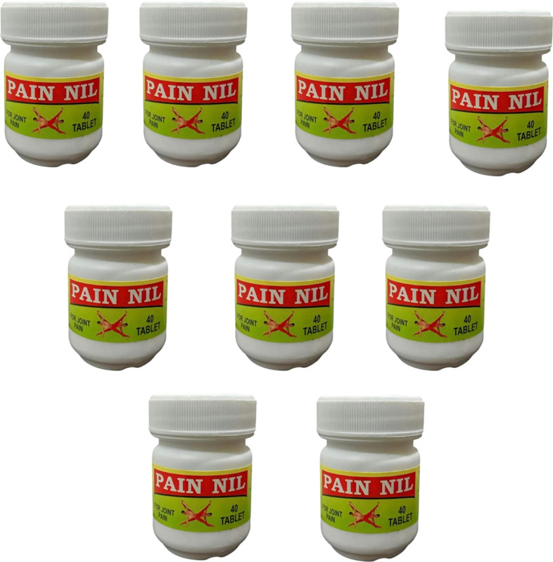 Greenstone PAIN NIL TABLET PACK OF 9 Tablets(9 x 40 Units)