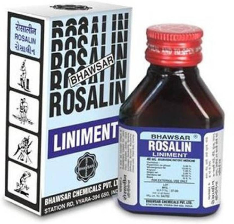 ROSALIN Linement Ayurvedic Pain Relief Oil 80 ml Liquid(80 ml)