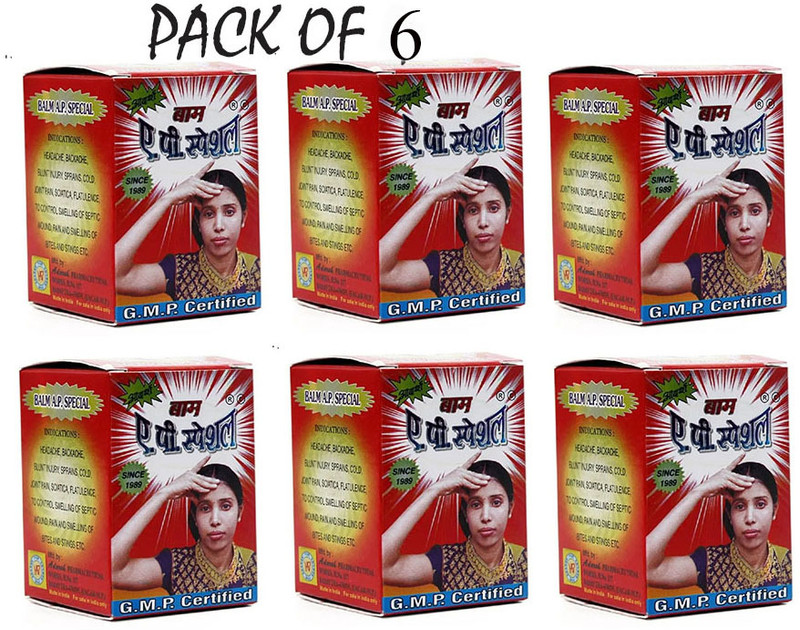 NBZC Adarsh A. P Special Balm for instant pain relief Balm(6 x 12 g)