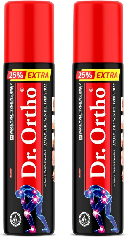 Dr. Ortho Pain Relief Spray Spray(2 x 75 ml)