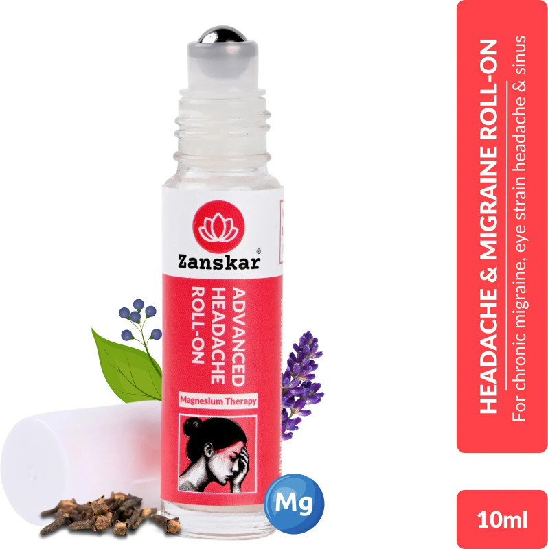Zanskar Advanced Headache Roll-on Balm(10 ml)