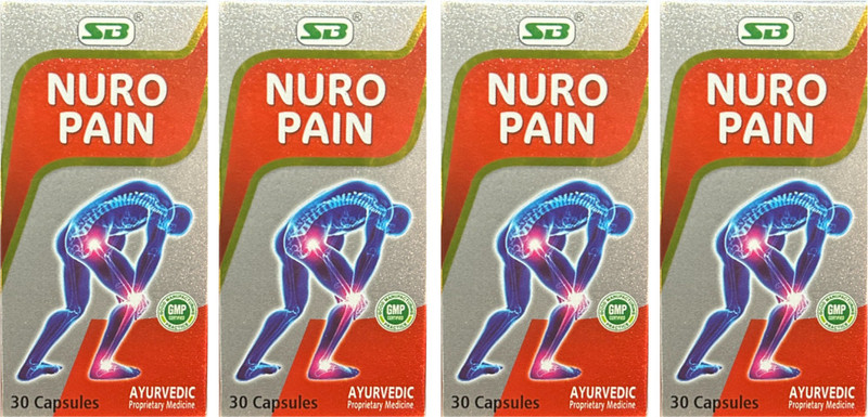 DEAL TO DEAL Ayurvedic Nuro Pain Capsule For Joint pain Capsules(4 x 30 Units)