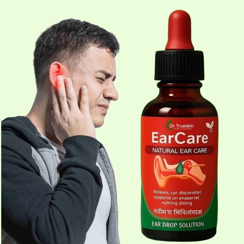 Dr.TrueSkin EarCare Natural Herbal Ear Care Drops for Clean Ears Liquid(30 ml)