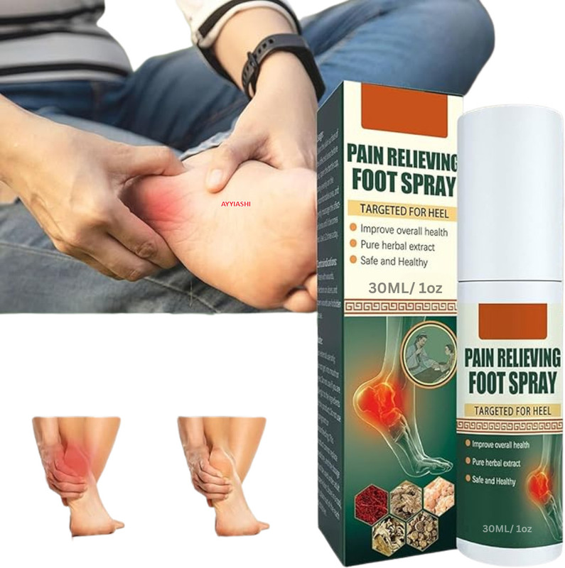 AYYIASHI Herbal Foot Spray Instant Pain Relieving Safe Natural And Effective Spray(30 ml)