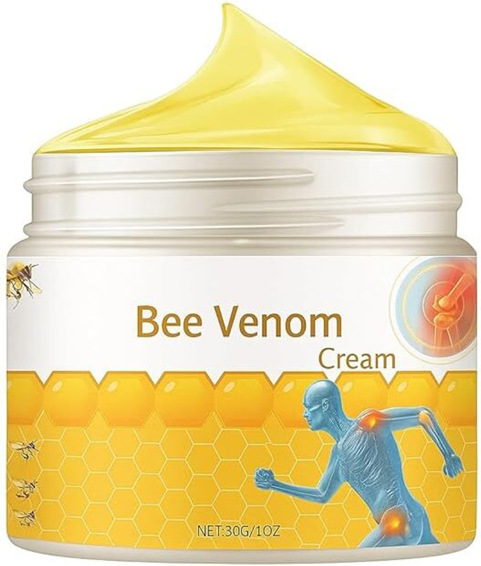 VELWAR Bee Venom Pain Relief Cream Ultra Strength Bee Venom Joint & Bone Therapy Cream Balm(100 g)