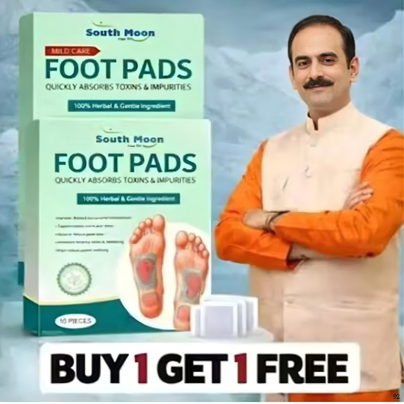 ERVY Foot Detox Herbal Patch Pain Relief Kiyome Kinoki Style Unisex Use Plaster & Patch(10 Patches)
