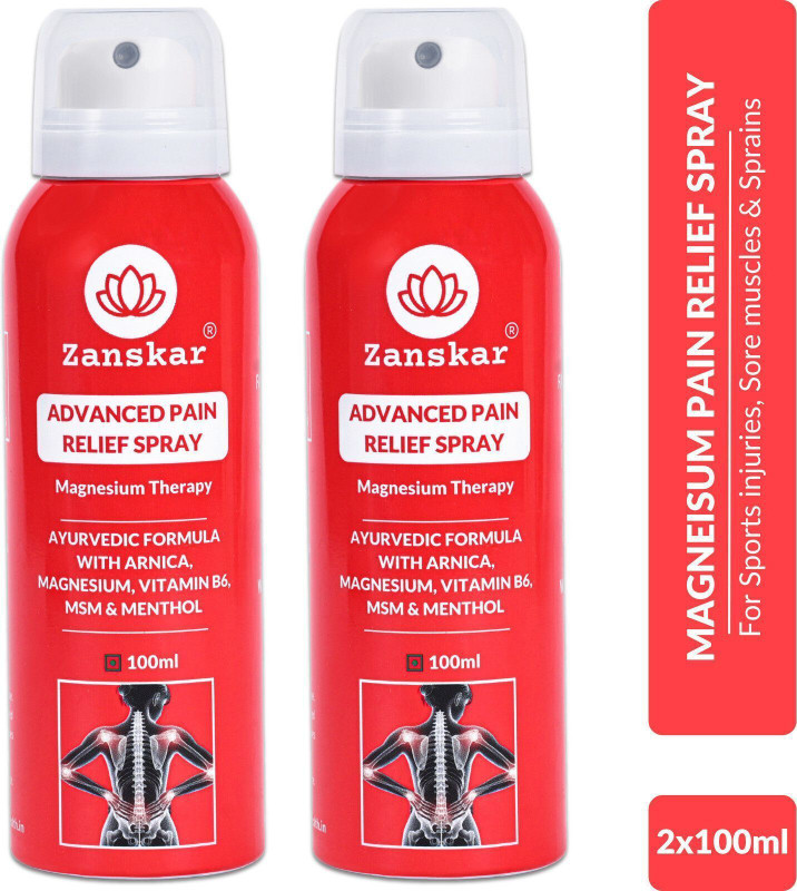 Zanskar Advanced Pain Relief (Pack of 2) Spray(2 x 100 ml)