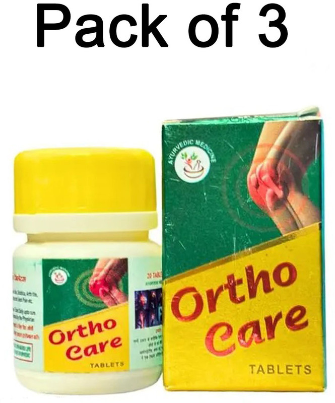 vitaherbal ORTHO CARE TABLETS PACK OF 3 Tablets(3 x 20 Units)