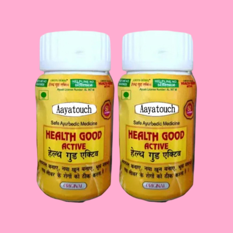 Aayatouch EDST Health Good Active Ayurvedic Pain Relief HFHH Capsules(2 x 50 Units)
