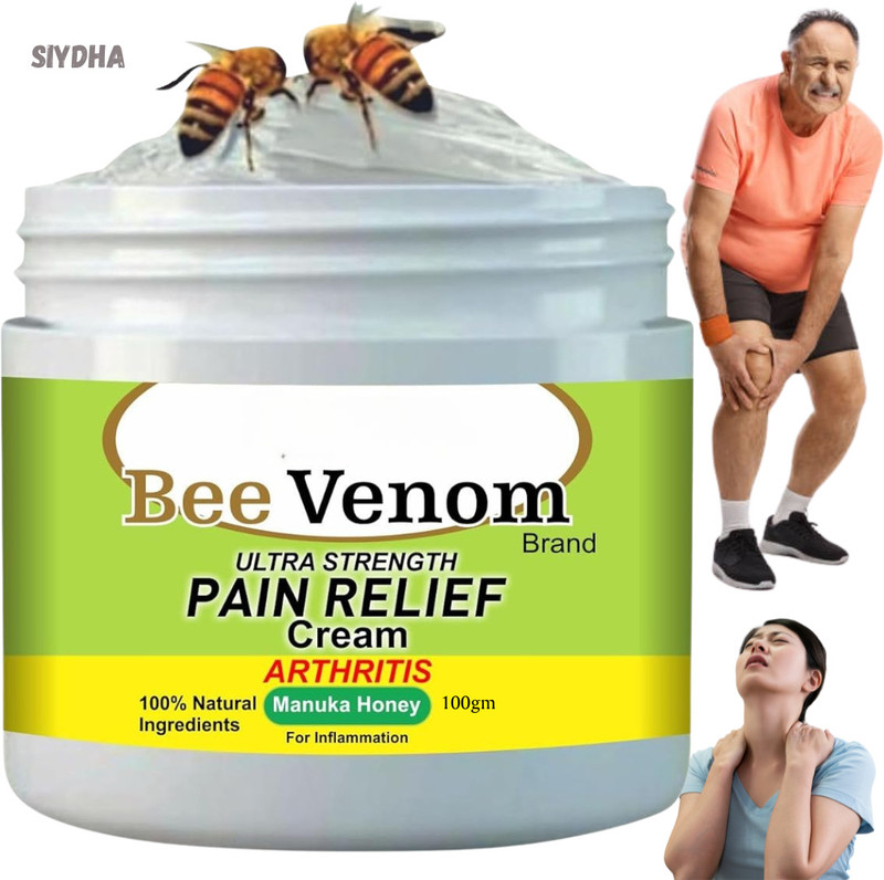 SIYDHA Bee Venom Revitalizing Therapy Cream For Daily Joint Support Cream(100 g)