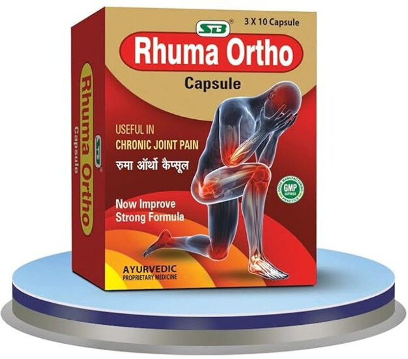 RHUMA ORTHO Ayurvedic Capsules For Natural Care for Joints & Muscles Capsules(30 Units)