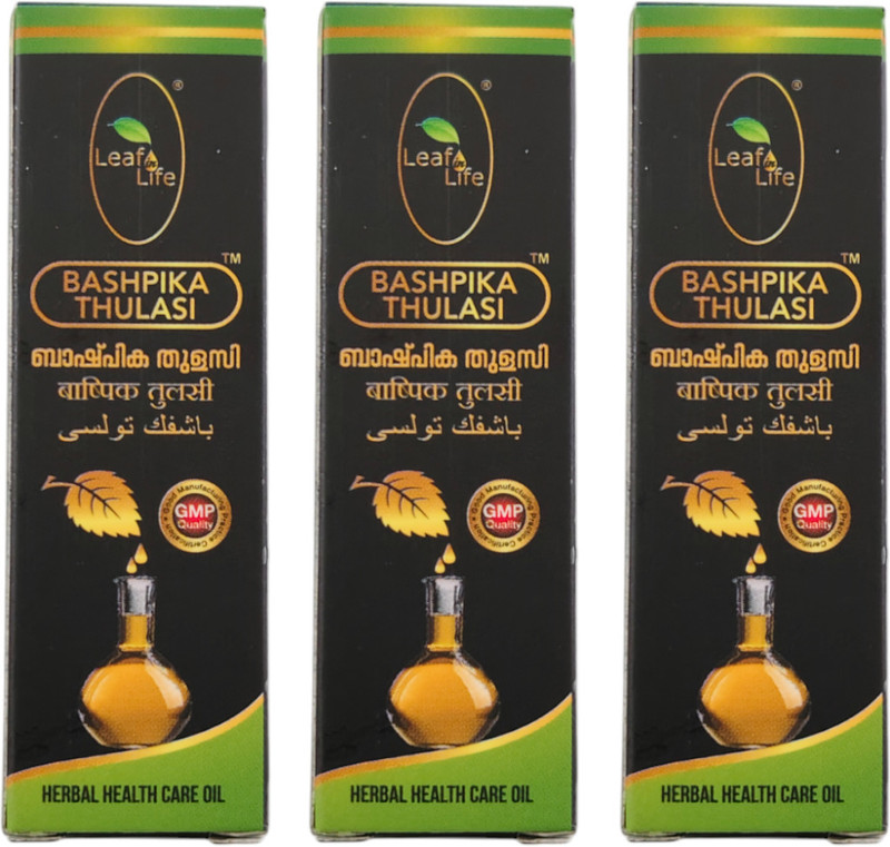 Leafbazar Bashpika Thulasi(7 ml) (pack of 3) Liquid(3 x 2.33 ml)
