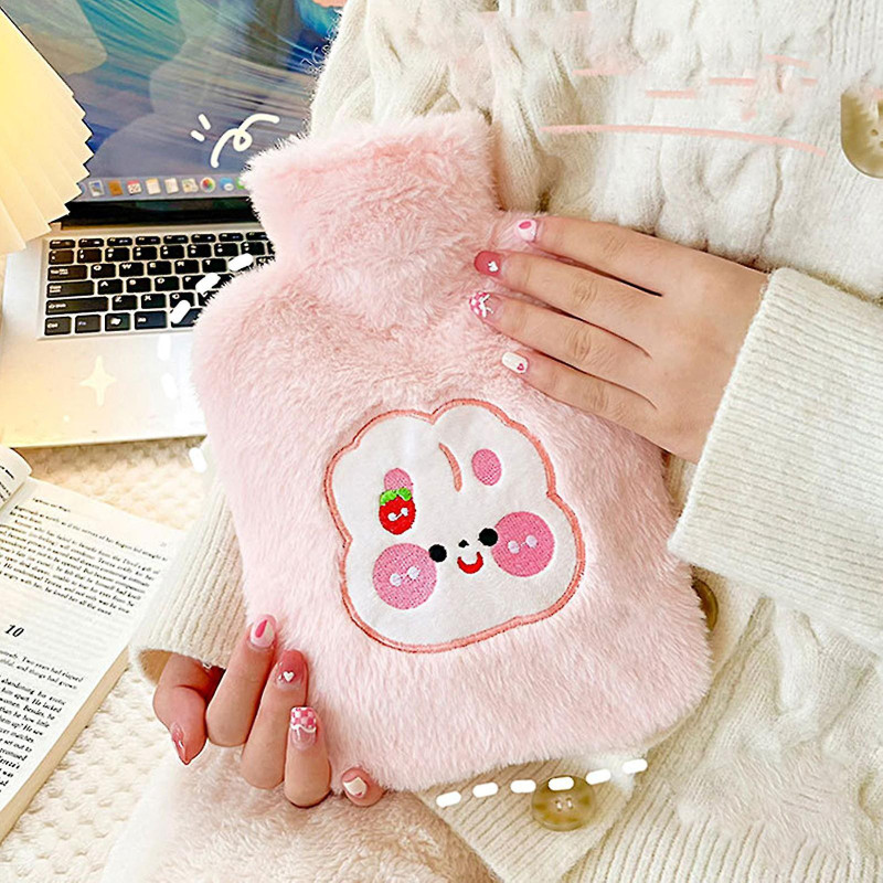 Aarsh Durable Hot Water Bag 1000ml | Portable Cartoon Cute Plaster & Patch(1000 ml)