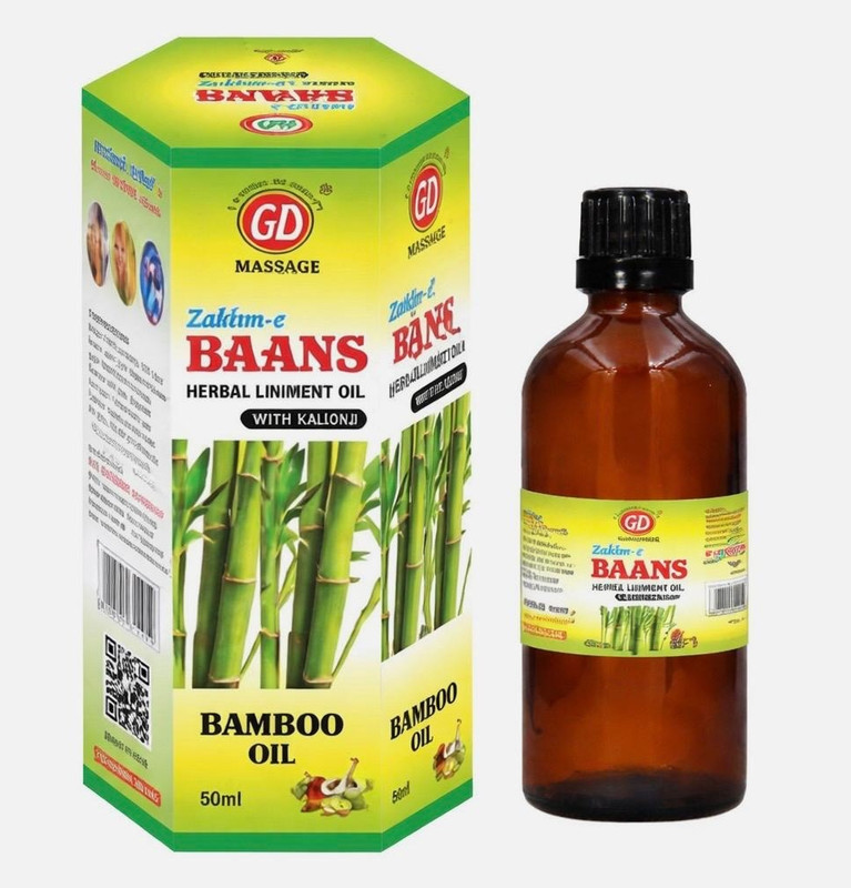 ZAKHM-E Baans Herbal With Kalonji Bamboo Oil Liquid(50 ml)