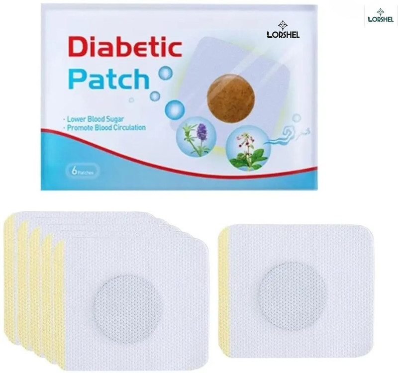 LORSHEL Herbal Diabetic Patch - Daily Use for Fast Acting Plaster & Patch(6 Patches)