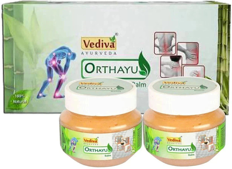 Orthayu Mentho Plus Balm (200gm) Balm(2 x 100 g)