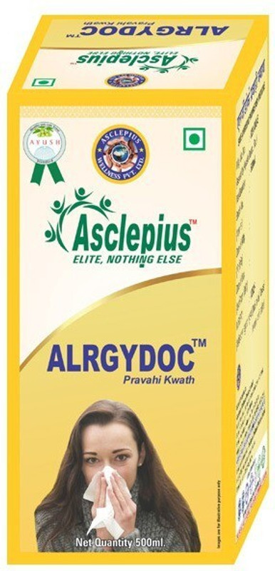 Asclepius Alrgydoc Pravahi Kwath 500ml Liquid(500 ml)